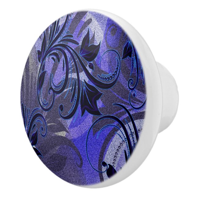 Purple Passion Ceramic Knob (Right)