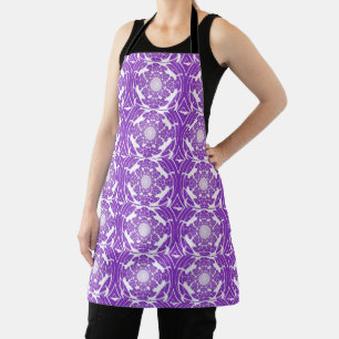 Purple Passion Dimensional Pattern Apron
