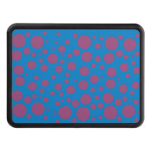 Purple passion feeling blue moon art dizzy dots