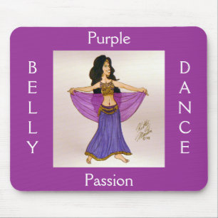 Purple Passion Mouse Pad