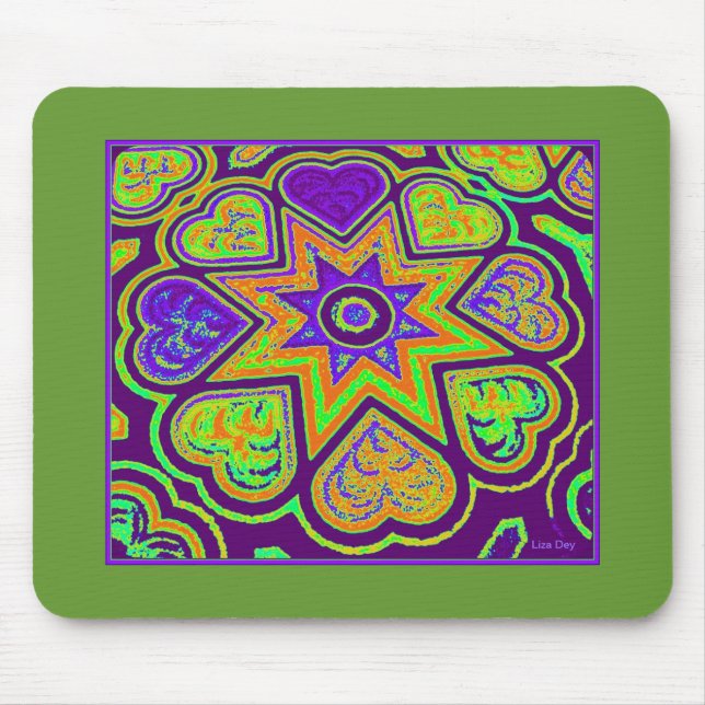 'Purple Passion' Mousepad (Front)