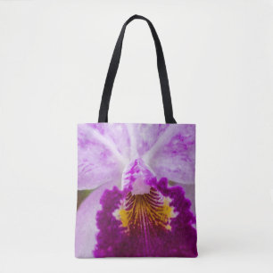 Purple Passion Orchid Tote Bag