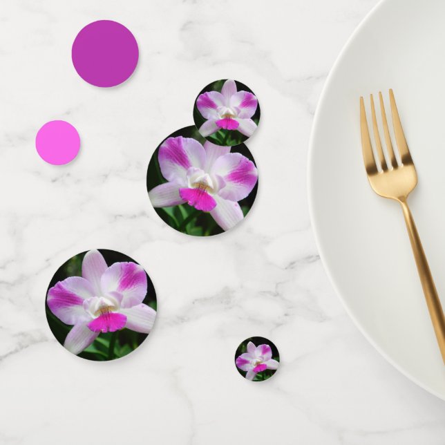 Purple Passion Orchids Confetti (Group)