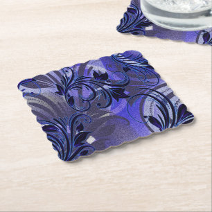 Purple Passion Paper Coaster