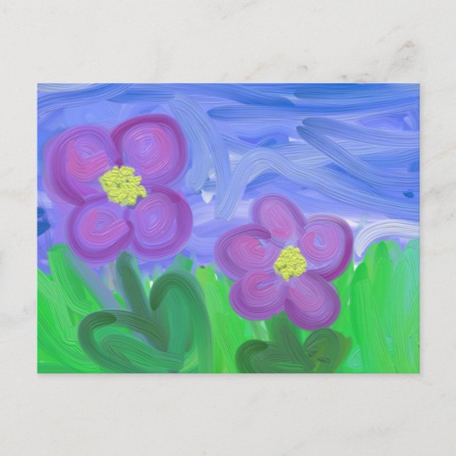 Purple Passion Postcard (Front)