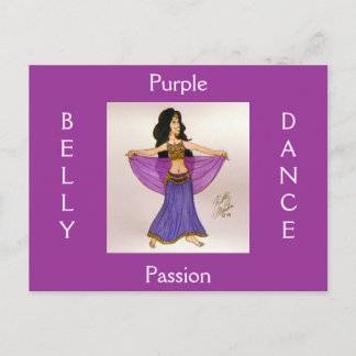 Purple Passion Postcard