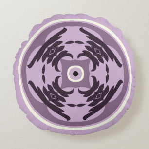 Purple Passion Round Cushion