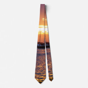 Purple Passion Sunset Neck Tie