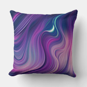 Purple passion throw pillow. cushion