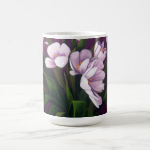 Purple Passion Tulips Coffee Cup
