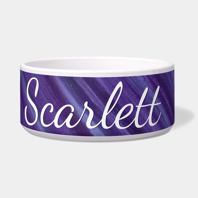 Purple Passion | Violet Lavender Plum Brushstroke (Front)