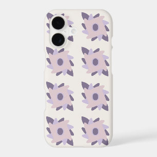 Purple Pastel Decorative Tile Pattern