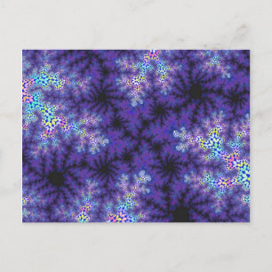 Purple Pastel Speckle Postcard