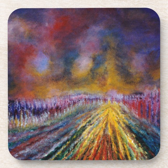 Purple Path Coaster (Front)