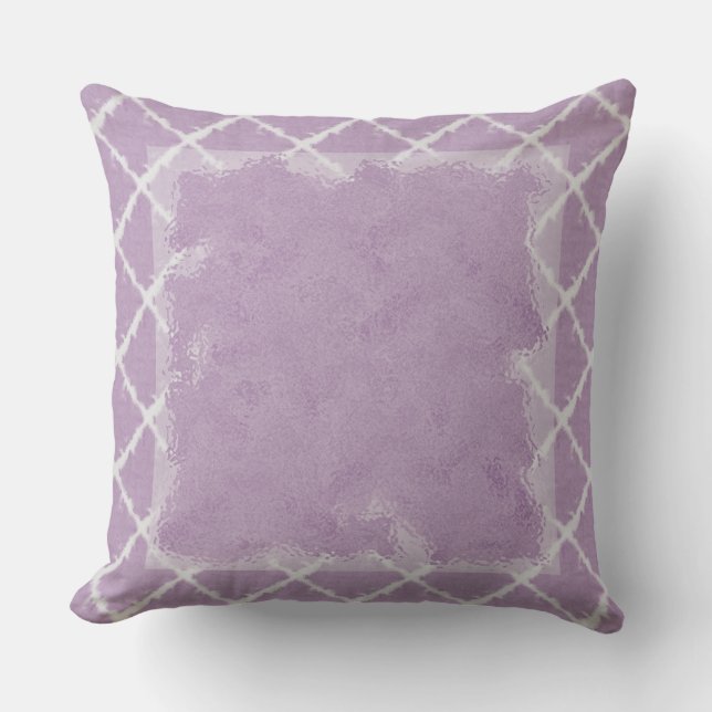 Purple Pattern Cushion (Front)