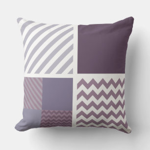Purple Pattern Cushion