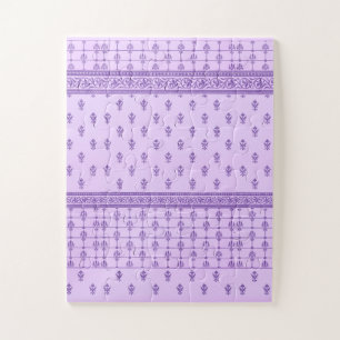 purple pattern jigsaw puzzle