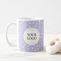 Purple Pattern Simple Pattern Business Logo Custom