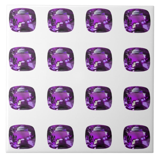 Purple Pattern Tile (Front)