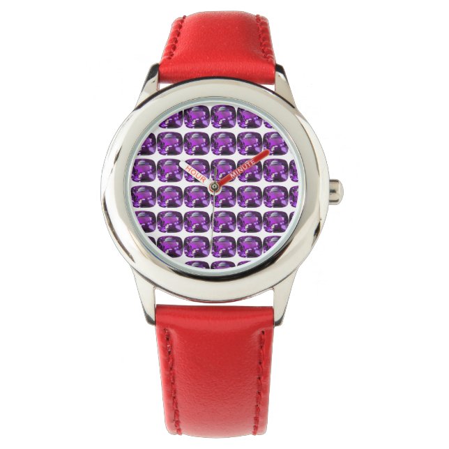 Purple Pattern Watch (Front)