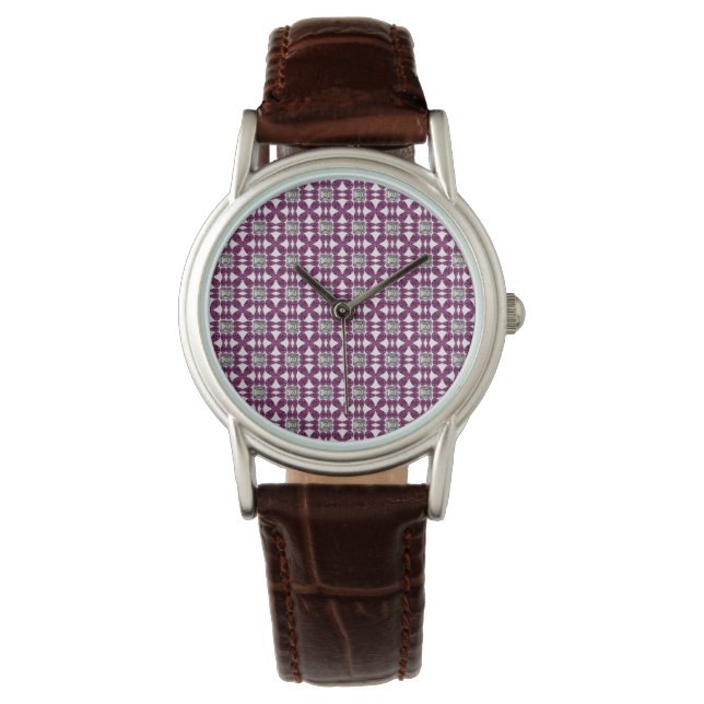 Purple Pattern Watch (Front)