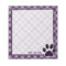 Purple Paw Print