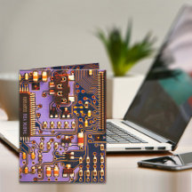 Purple PCB board, electronic parts printed circuit