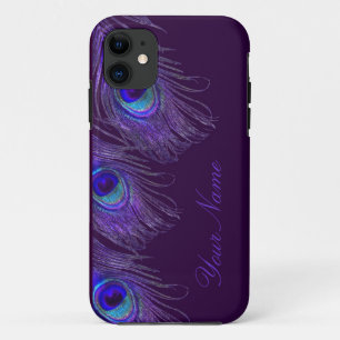 purple peacock iphone 5 case