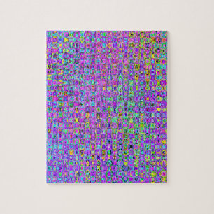 Purple Peacock Jigsaw Puzzle