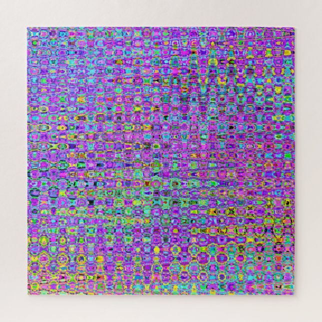 Purple Peacock Jigsaw Puzzle (Vertical)