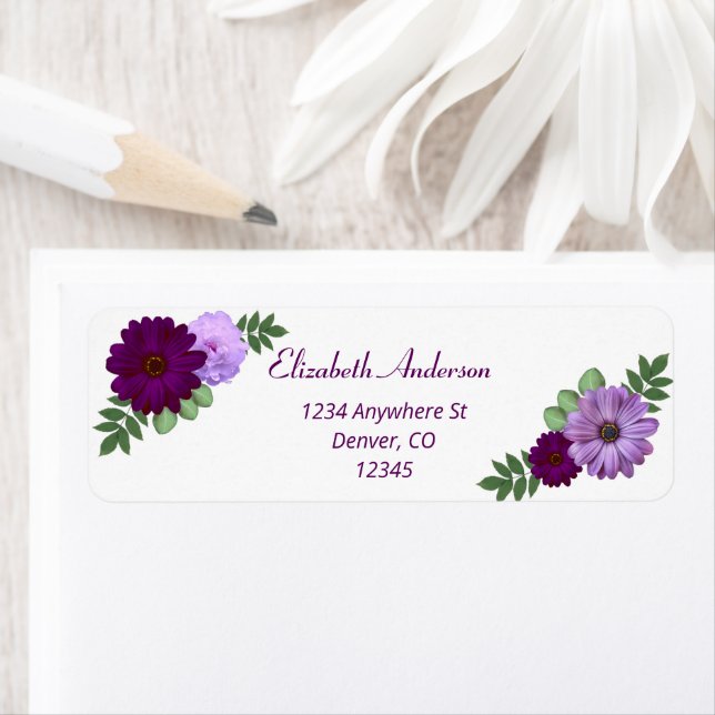 Purple Peony Floral Bridal Shower (Insitu)