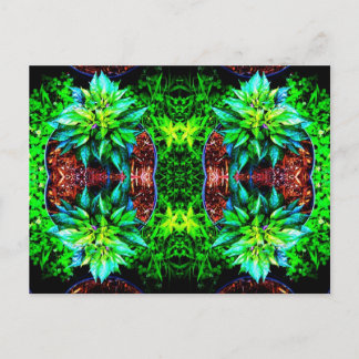 purple pequin mirror 4 postcard