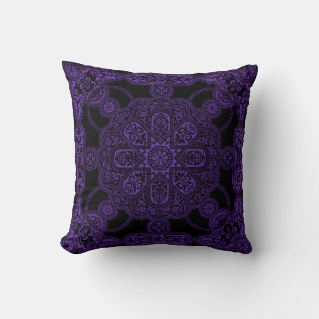 Purple Persian  Cushion (Front)