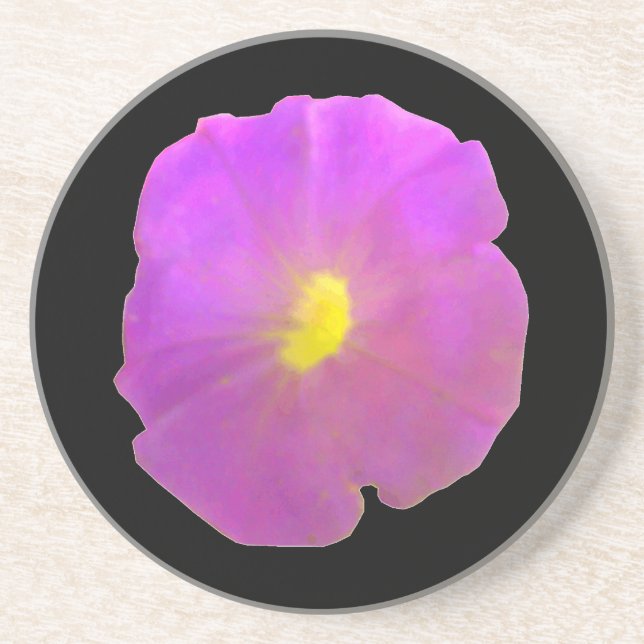Purple Petunia Coasters (Front)