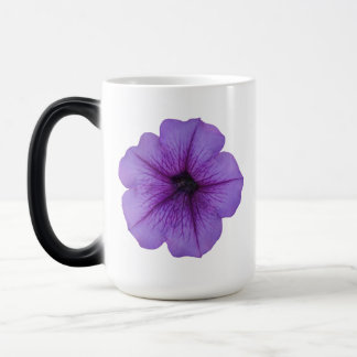 Purple Petunia Flower Magic Mug