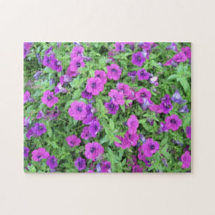 Purple Petunias Puzzle