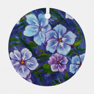 Purple Phlox Ornament