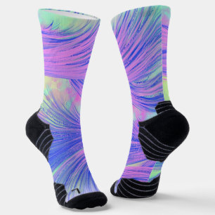Purple Phoenix Socks