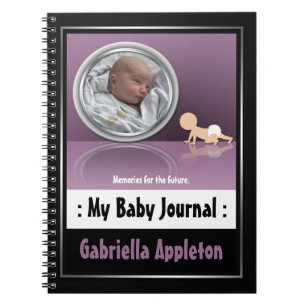 Purple Photo Reflection - My Baby Journal