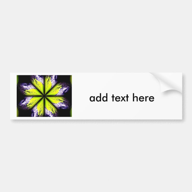 purple pic vk bumper sticker (Front)
