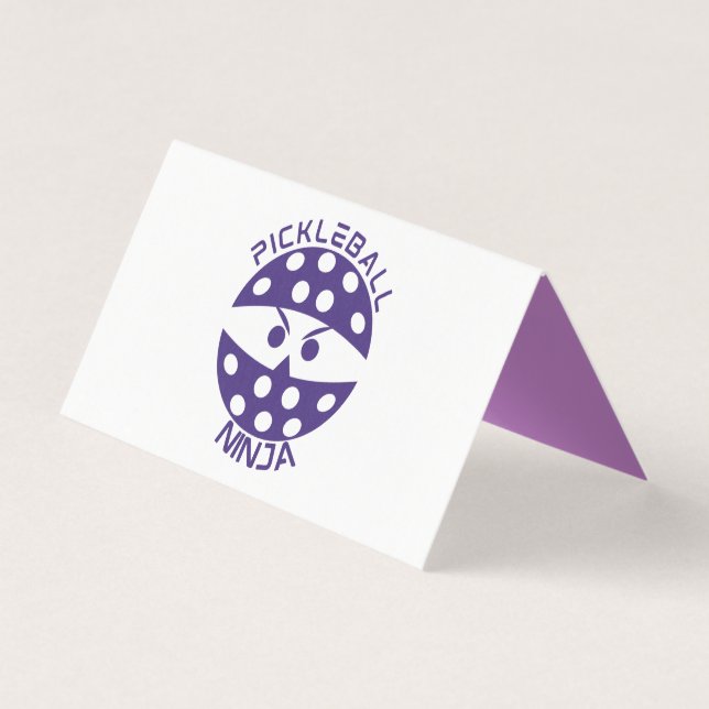 Purple Pickleball Ninja (Front)