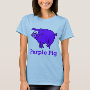 Purple Pig on Apparel, Mugs, Baby Shirts