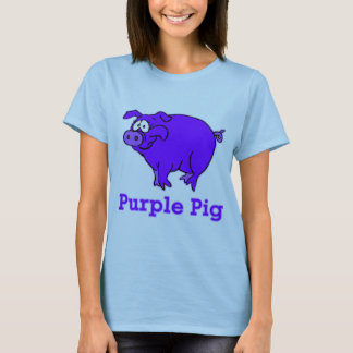 Purple Pig on Apparel, Mugs, Baby Shirts