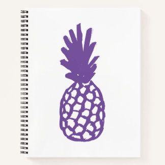 Purple Pineapple Notebook
