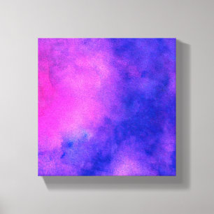 Purple Pink Abstract Texture Canvas Print