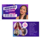 Purple Pink African Hair Braiding Photo Hair Salon