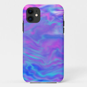Purple, Pink, and Blue Tye-Dye Phone Case