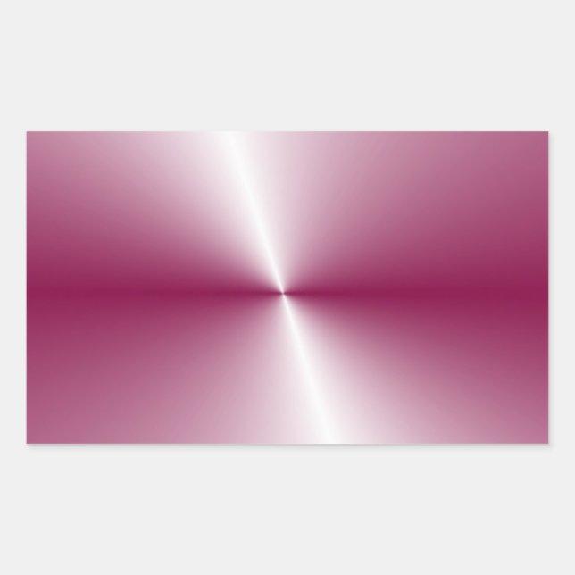 Purple Pink Colour Custom Elegant Blank Template Rectangular Sticker (Front)
