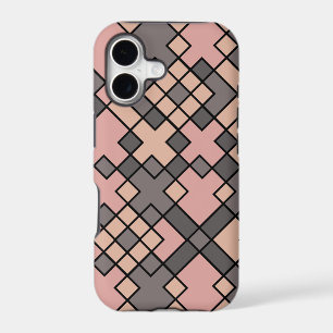 purple pink geometric pattern