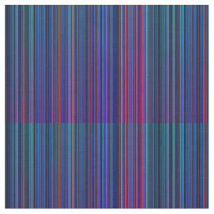Purple pink green aqua blue stripe  fabric
